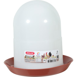 Krmítko pro drůbež SILO 2kg červená Zolux