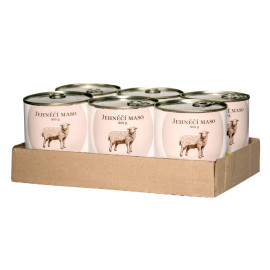 BOHEMIA MASO Jehněčí ve vlastní šťávě SIX PACK 6x800g