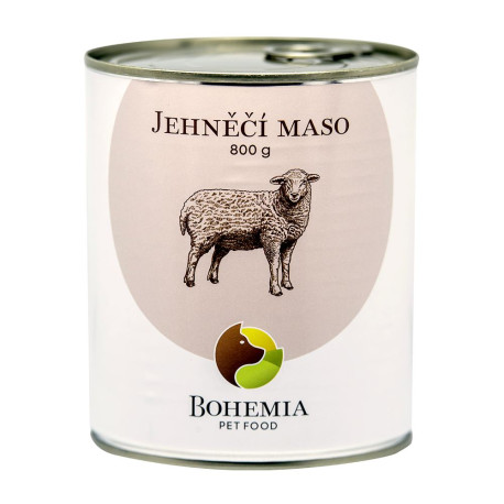 BOHEMIA MASO Jehněčí ve vlastní šťávě 800g