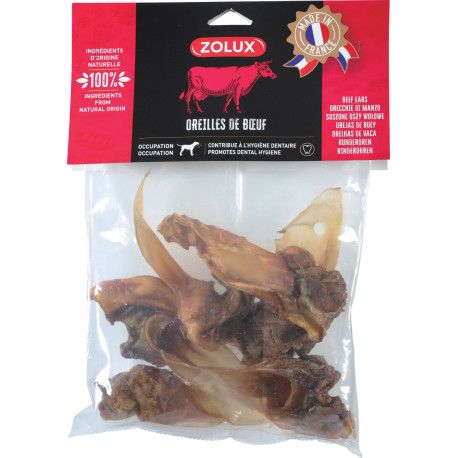 Pochoutka Hovězí uši 400g Zolux