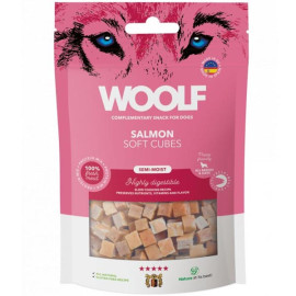 WOOLF pochoutka Soft Cubes Salmon 100g