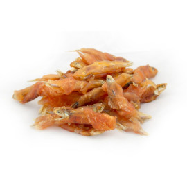 Pochoutka Rybka obalená v kuřecím mase 100g