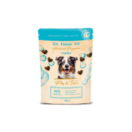 Pochoutka Fitmin NP Play and Train Turkey 400g