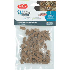 Pochoutka WILDIES rybí sušenky 50g Zolux