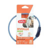 Obojek LED velký BIVOUAK 30-60cm USB modrá Zolux