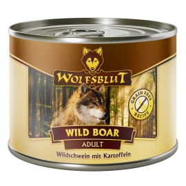 Wolfsblut Dog Adult Wild Boar konz. 200g
