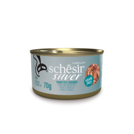 Schesir Cat konz. Senior Wholefood tuňák/makrela 70g