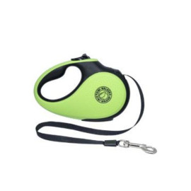 Vodítko samonavíjecí 50kg/5m zeleno/černá Kiwi