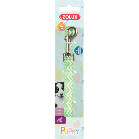 Vodítko pes štěně PIXIE zelená 13mm 1,2m Zolux