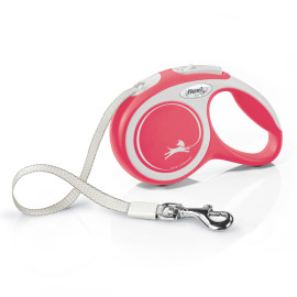Vodítko FLEXI Comfort XS pásek 3m/12kg červená NEW