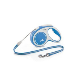 Vodítko FLEXI Comfort S pásek 5m/15kg modrá NEW