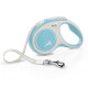 Vodítko FLEXI Comfort New S pásek 5m/15kg sv.modrá