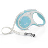 Vodítko FLEXI Comfort New S pásek 5m/15kg sv.modrá