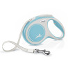 Vodítko FLEXI Comfort New M pásek 5m/25kg sv.modrá