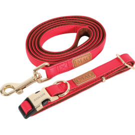 Vodítko pes MAYFAIR červená 20mm 1,2m Zolux
