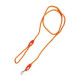 Vodítko BUSTER Reflective lanové 120cm/13mm oranžové