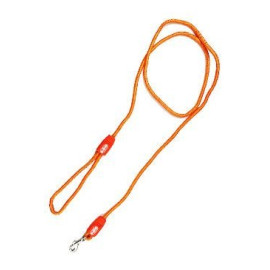 Vodítko BUSTER Reflective lanové 120cm/13mm oranžové