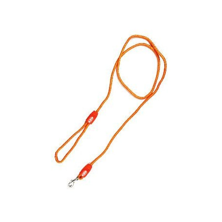 Vodítko BUSTER Reflective lanové 180cm/8mm oranžové