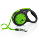 Vodítko FLEXI Neon New M pásek 5m/25kg černá/zelená