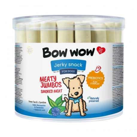 Bow wow poch. Morkové trubičky uzené maso 35ks