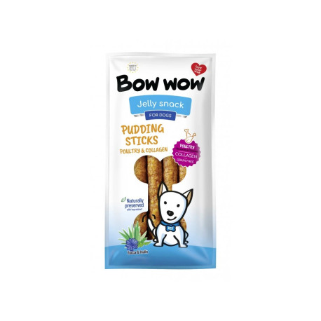 Bow wow poch. Klobásy s drůbežím masem a kolagenem 6ks