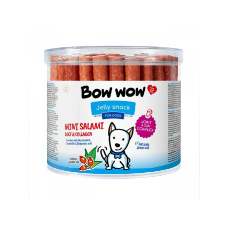 Bow wow poch. Mini uherské salámky s kolagenem 60ks