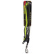 Vodítko Dog Fantasy USB LED nylonové běžecké vodítko zelené 2,5x180-250cm