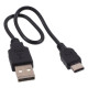 Vodítko Dog Fantasy USB LED nylonový přepínací svítící oranžové 2,5x39cm