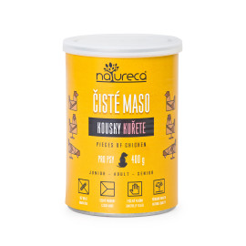 NATURECA konz. kuřecí kousky pro psy 400g