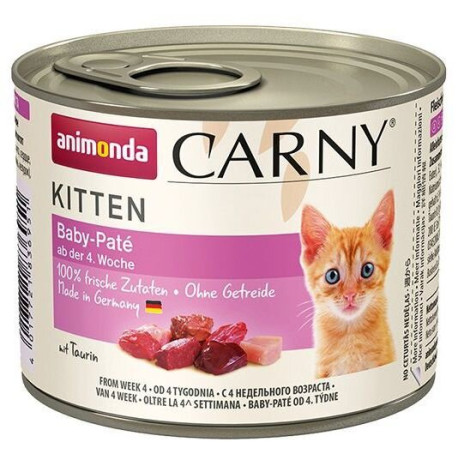 Animonda konz. kočka Baby paté hov/kuře 200g