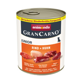Animonda pes GRANCARNO konz. JUNIOR kuře/hovězí 800g
