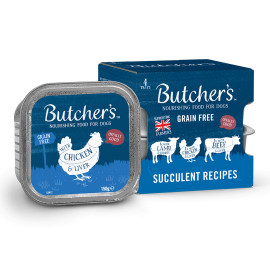 Butcher's Dog Original hovězí/kuř/jehn vanička 4x150g