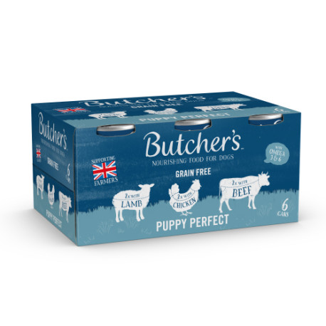 Butcher's Dog Original Junior jehn/kuř/hov.konz.6x400g