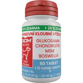 Giom S pes Intenzivní kloubní výživa 60 tbl+25% zdarma