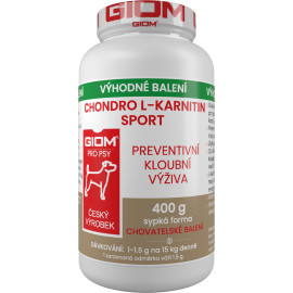 Giom S pes Chondro L-karnitin SPORT 400g plv