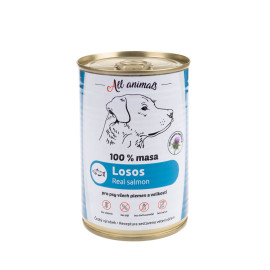 All Animals DOG losos mletý 400g
