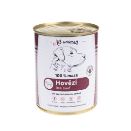 All Animals DOG hovězí mleté 800g