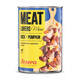 Josera Dog konz.Meat Lovers Menu Duck with Pumpk.400g