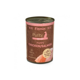 Fitmin dog Purity tin konz Puppy Salmon&Chicken 400g
