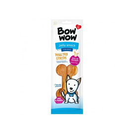 Bow wow poch. Drůbeží stripsy 60g
