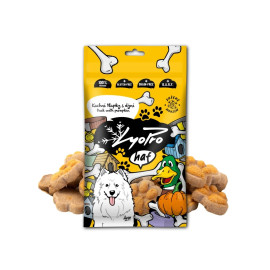 Lyopro DOG poch. mrazem sušené Kachní tlapky s dýní50g