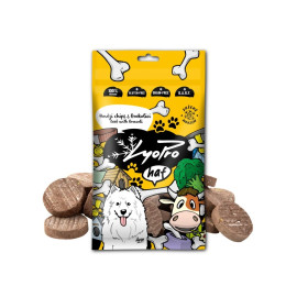 Lyopro DOG poch. mrazem sušený Hovězí chips s brok.50g