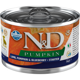 N&D DOG PUMPKIN Starter Lamb & Blueberry Mini 140g