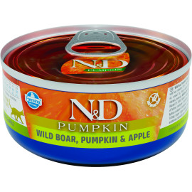 N&D CAT PUMPKIN Adult Boar & Apple 70g