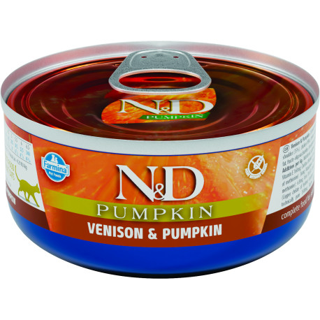 N&D CAT PUMPKIN Adult Venison & Pumpkin 70g