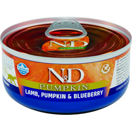 N&D CAT PUMPKIN Adult Lamb & Blueberry 70g