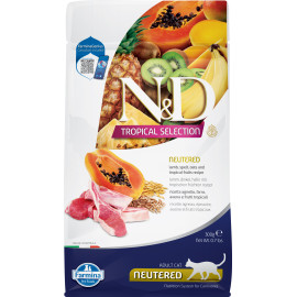 N&D TROPICAL SELECTION CAT Lamb Neutered 300g