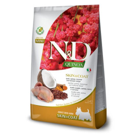 N&D Quinoa DOG Skin&Coat Quail Adult M/L 2,5kg