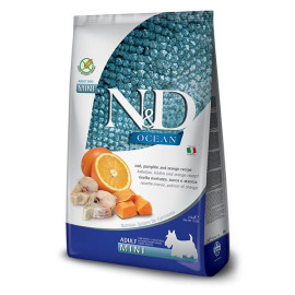 N&D OCEAN DOG Adult Mini Codfish&Pumpkin&Orange 7kg