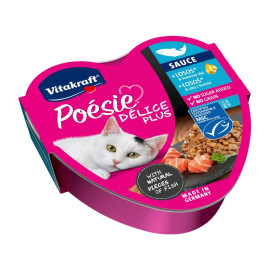 Vitakraft Cat Poésie Délice Plus Sauce losos 85g